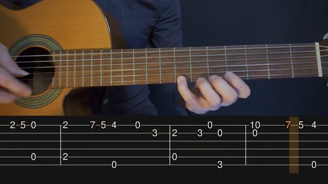 Minecraft - Sweden (Simple Guitar Tab)