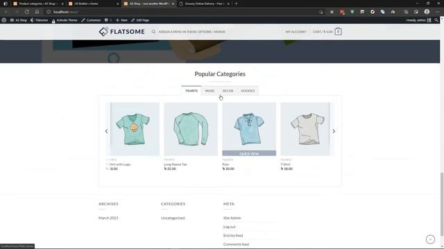 8 Add Call to action and Product Tab Section on Homepage || Flatsome Theme woocommerce Tutorial смотреть онлайн