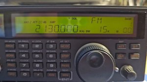 AOR AR5000. Прием железнодорожников на 2130 FM 06.08.23 г. С днем железнодорожника!