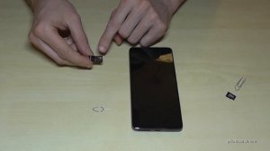 Samsung Galaxy A53 5G: How to insert the microSD card. Installation of the micro SD