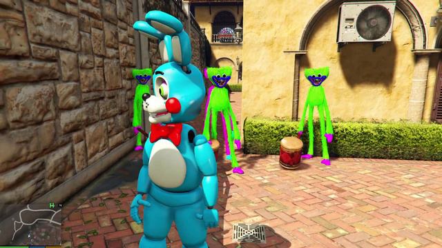 Hagi WAGI and BONNIE save BRIDES - Freddy ZOMBIE GTA 5 MODS FNAF Adventures Animatronics Multi Pult смотреть онлайн