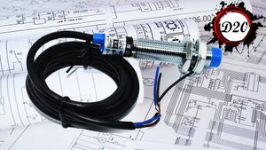 Китайский индуктивный датчик приближения LJ12A3-4-Z/BX NPN NO.