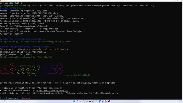 how to install zsh on ubuntu wsl смотреть онлайн