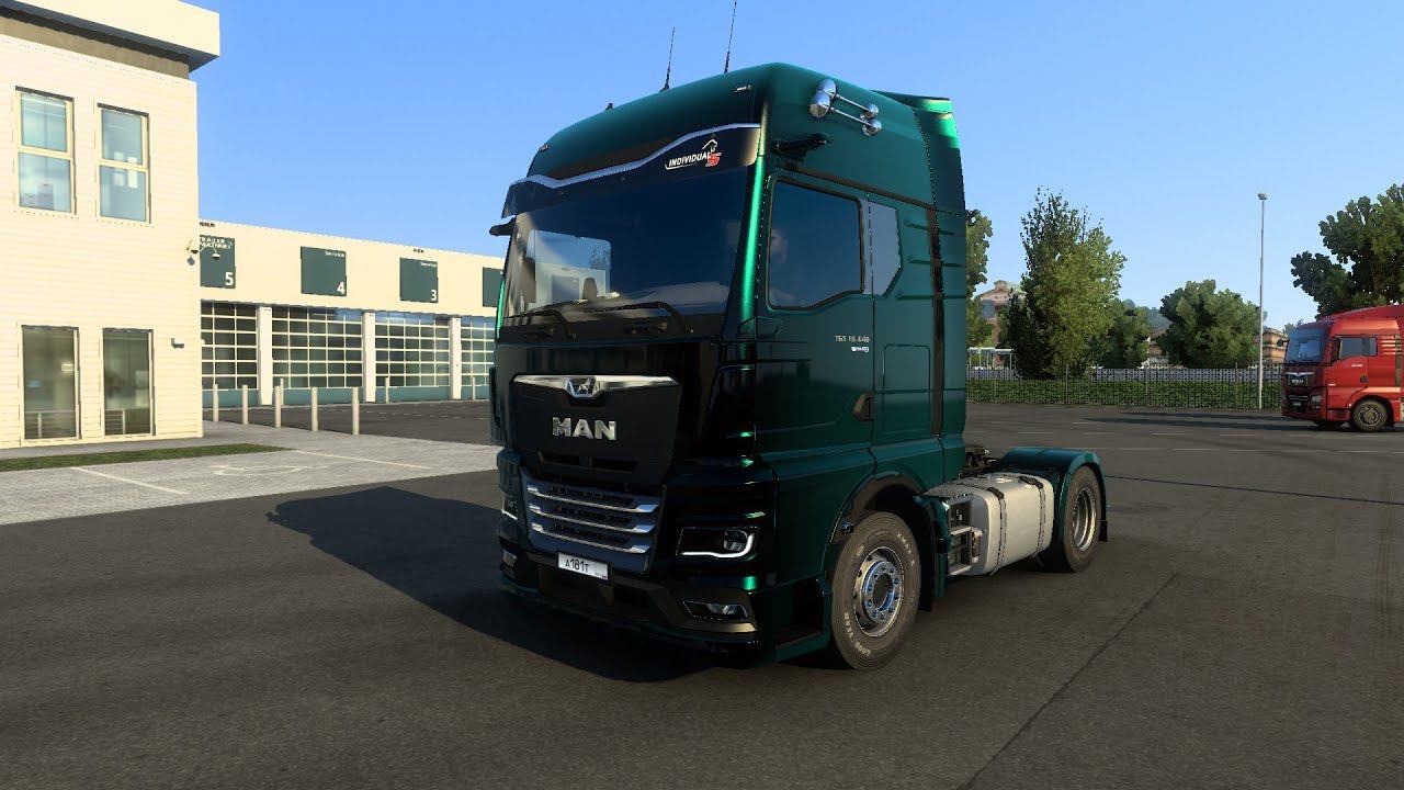 Повозим грузы в компании друзей . Euro truck simulator 2. смотреть онлайн