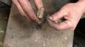Клюкарза для ложек. Часть слесарной обработки и заточка.