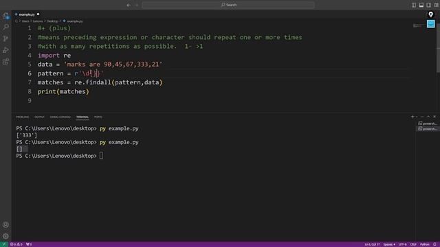 Regex in Python - 07 | Metacharacters in Python | Python Tutorial for Beginners in Hindi