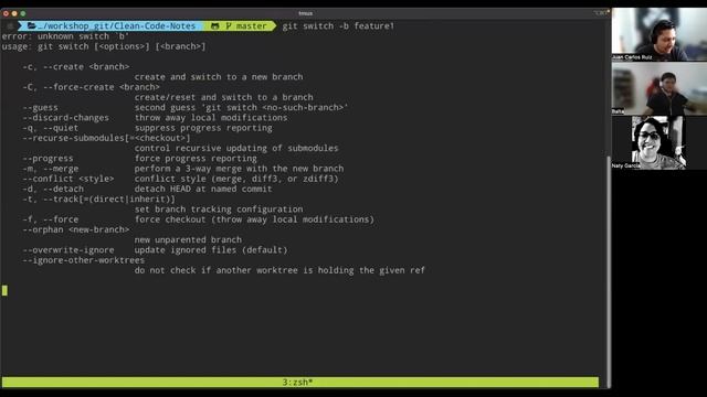 20. Creando nuevas branches con switch y checkout смотреть онлайн