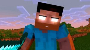 Minecraft Fight Animation - Herobrine vs Entity 303