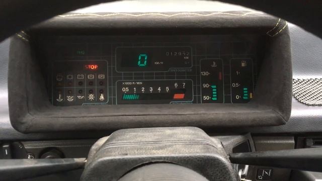 Ваз 2108 miniFerrari ツ - электронная приборная панель КЭП 43501.1 от высокой панели в низкой.