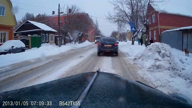 Москвич М-401 Custom Химера. По снежному Омску. смотреть онлайн