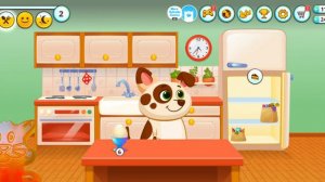 Котик Кексик играет с песиком Дуду #2 / DUDDU - My virtual pet