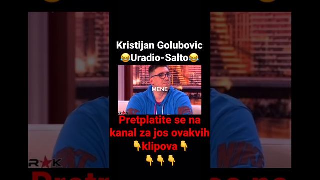 Kristijan Golubovic-Uradio Salto😂