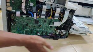 HP Color LaserJet MFP M479 series error code 50.07.00 can't print copy scan checking part 1