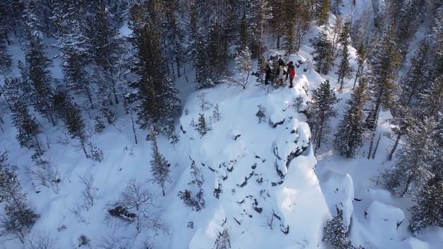 Черёмухово. Гора "Черный камень". 01.2022