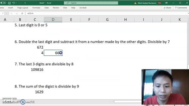 Divisibility Rules смотреть онлайн