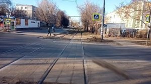 Трамвайный маршрут #417. Нижний Новгород. Вид из кабины. Часть 7.