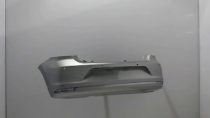 Achterbumper Volkswagen Polo 6C  REFLEX SILVER (LA7W)