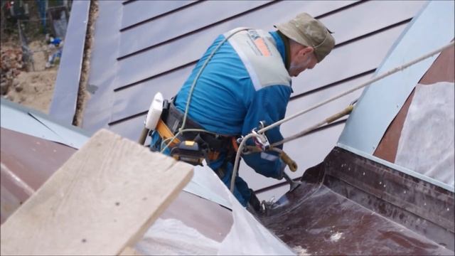 Кровля кокошников. Часть 1. Ендова-лоток. смотреть онлайн