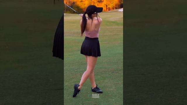 Amazing Golf Swing you need to see | Golf Girl awesome swing | #golf  #shorts  Jess Negromonte