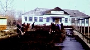 1987 год. Тюменский район. Ленинский субботник в совхозе Переваловский