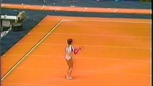 Camelia Voniea (ROM) Floor Team Final 1987 World Championships