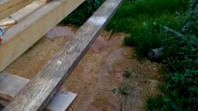 Беседка своими руками ЧАСТЬ 5 | перила, укосы | Евгений Столев смотреть онлайн