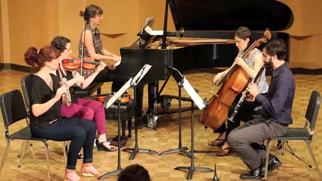 Michael Zapruder: Fits for Flute Clarinet Violin Violoncello and Piano
