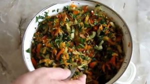 Как заморозить перец, морковь и зелень