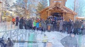 Анашенская обитель. Крестный ход в Академгородке, г. Красноярск. 
25 февраля 2024 г. ??