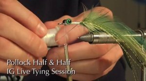 Pollock Half & Half (Clouser) - IG Live Fly Tying Sessions