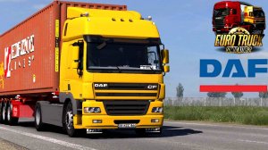 🔴 Euro Truck Simulator 2 (1.50) Обзор МоДа DAF CF 85 !!!