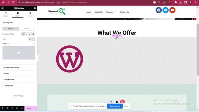 Creating a Stunning Custom Homepage Design in WordPress with Elementor  Step by Step Tutorial