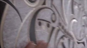 декоративная отделка тканью.