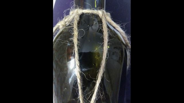 Мастер-класс "Ваза из джутовой верёвки и бутылки" смотреть онлайн