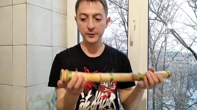 Сякухати 1.6, нота Ми. Семидырочная. смотреть онлайн