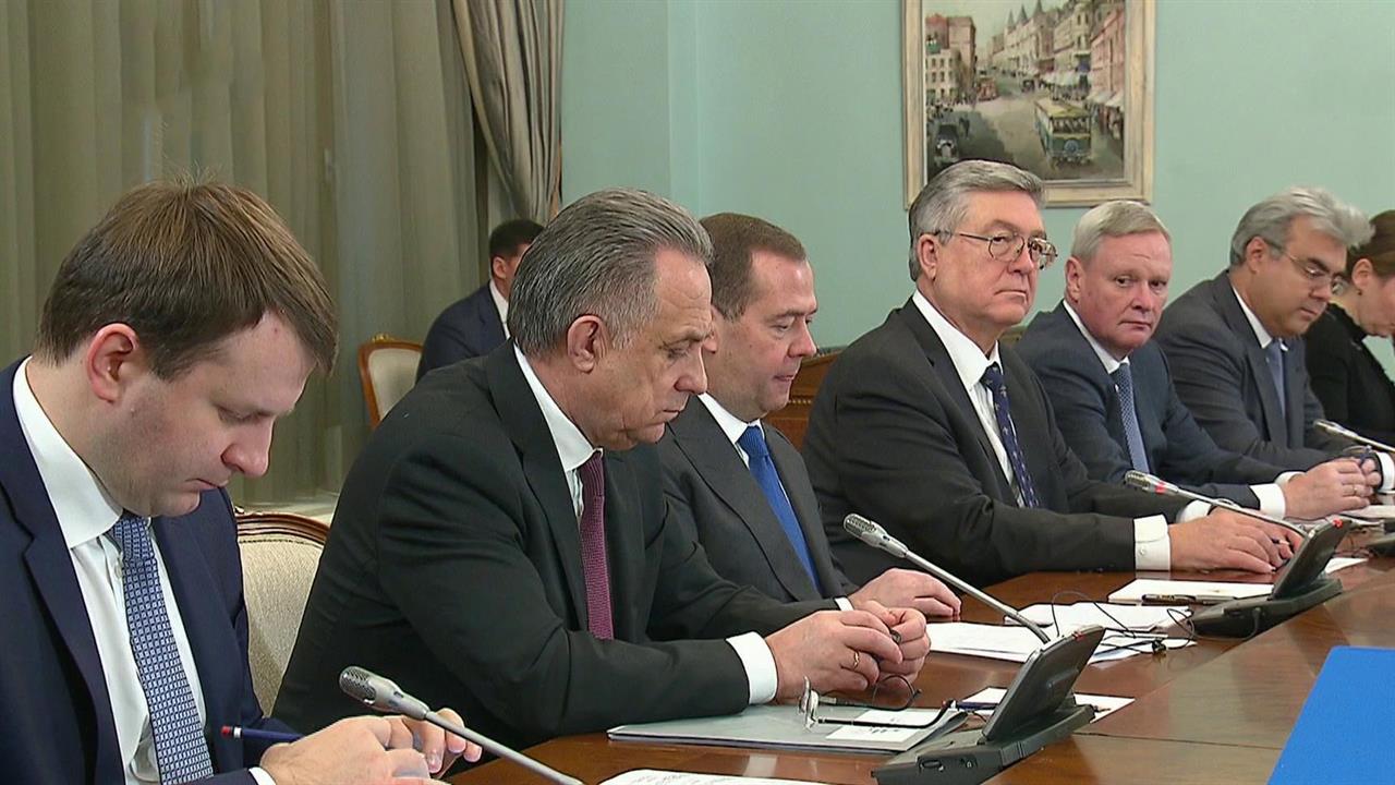 Дмитрий Медведев встретился с президентом Швейцарии Ули Маурером