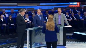 Жириновский и Грудинин на ток-шоу 60 минут