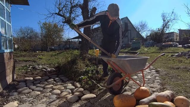 Жизнь В кавказской ДЕРЕВНЕ | Дорожка В СКАНДИНАВСКОМ СТИЛЕ  #жизньвкавказскойдеревне #хутор #