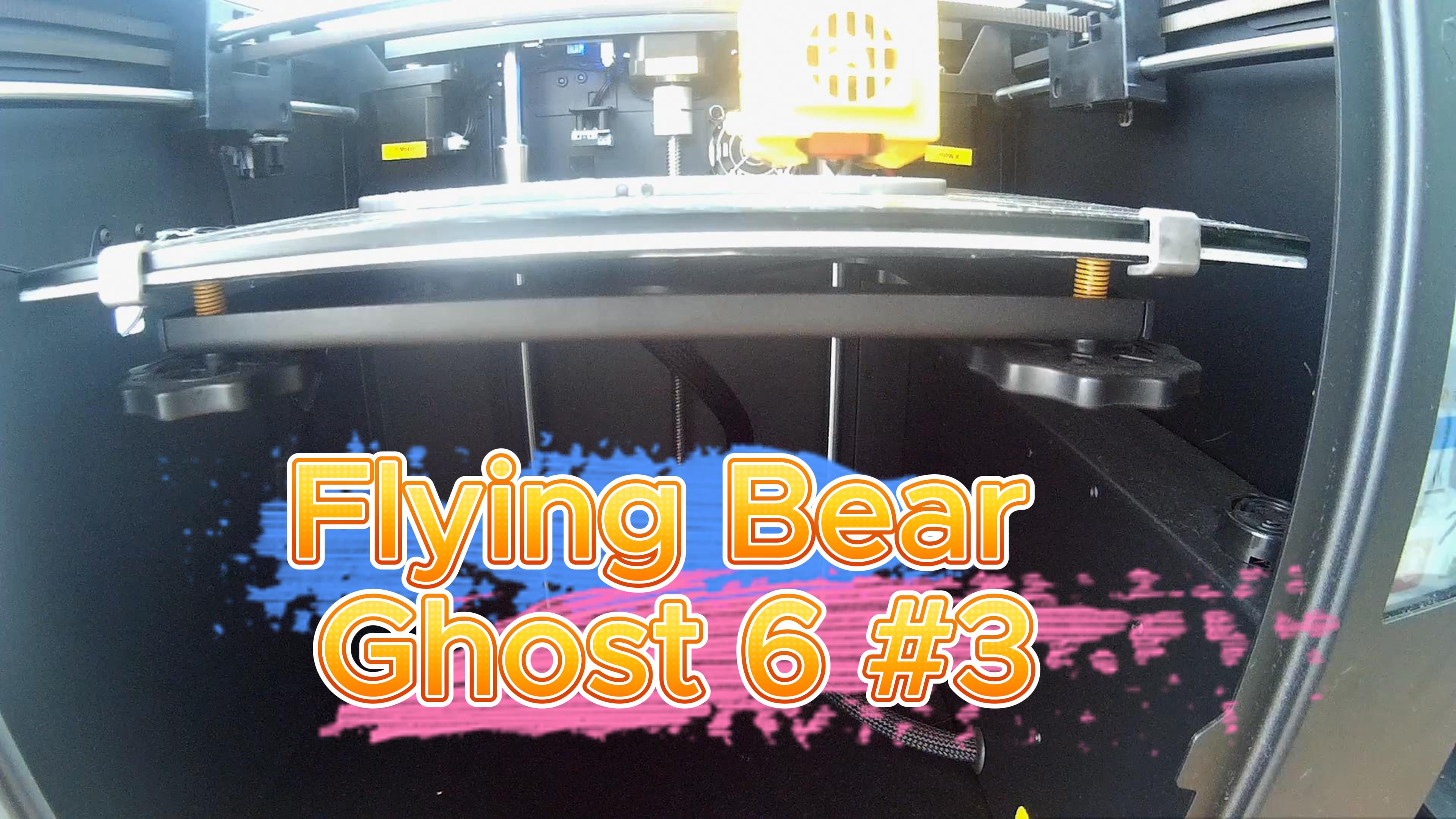 Flying bear прошивки. Flying Bear Ghost 6 кабель канал. Flyingbear Ghost 6 лого. 3d принтер Bear Ghost 6. Слайсеры для Flying Bear Ghost 6.