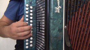 Синий иней // разбор на гармони