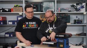 Scheppach BTS800 Band- & Tellerschleifer | Unboxing und Test