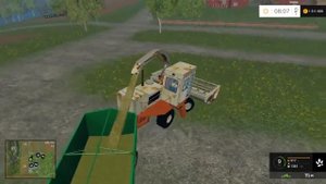 Обзор мода - Комбайн КСК 100А для Farming Simulator 2015