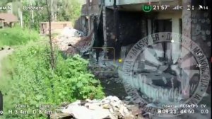 Кадры работы российских лучников в зоне СВО