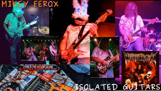 Murderock - Cannibal - Isolated Guitar (Mikey Ferox) смотреть онлайн