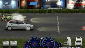 Уличные гонки ночные гонки на Лада Калине спорт