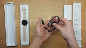 Smartwatch SAMSUNG Galaxy Watch 4 SM-R860NZ 40mm Pink-Gold UNBOXING