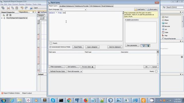 How to create report in iReport (JasperSoft) смотреть онлайн