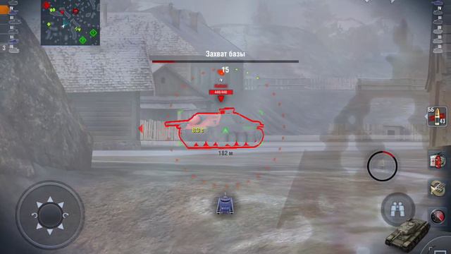 Маленький танк большая пушка обзор M8A1 смотреть онлайн