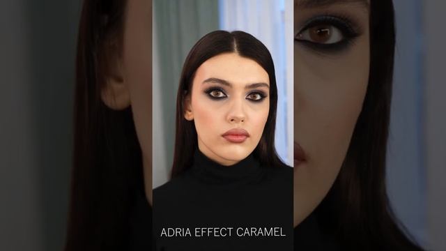 ADRIA Effect Caramel (Карамель) на темных глазах