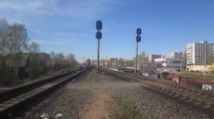 Тепловоз ТЭП70-0139 с приветом и поездом Мурманск-Архангельск